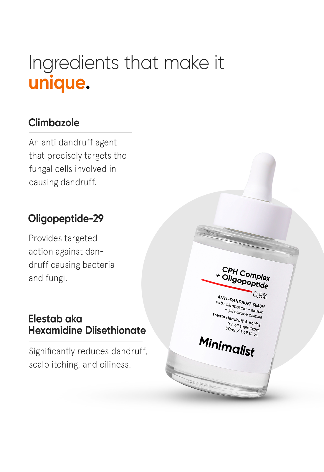 CPH Complex + Oligopeptide 0.8% Anti-Dandruff Serum - Image 4